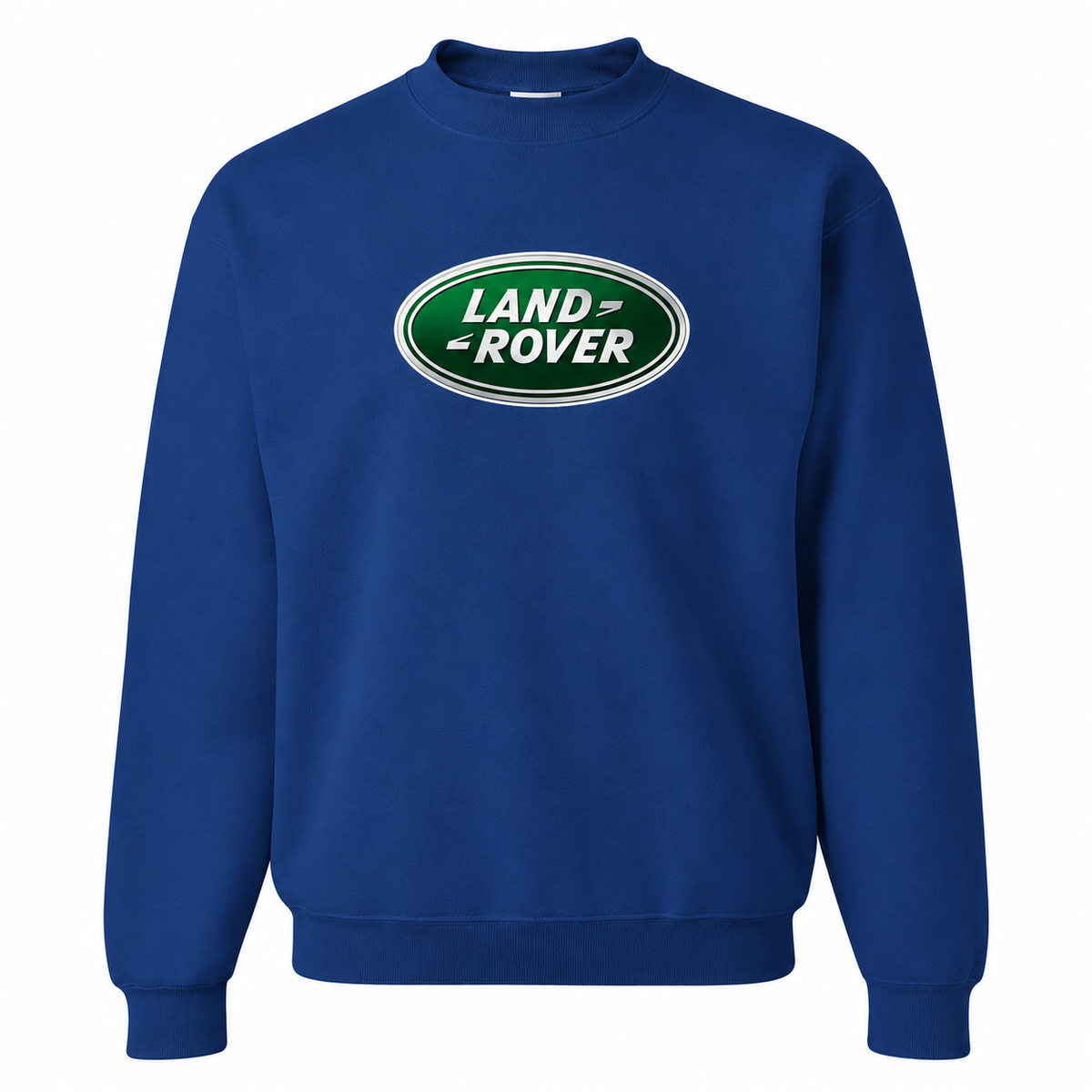 Men’s Land Rover Car Crewneck Sweatshirt | Color: Blue | Front