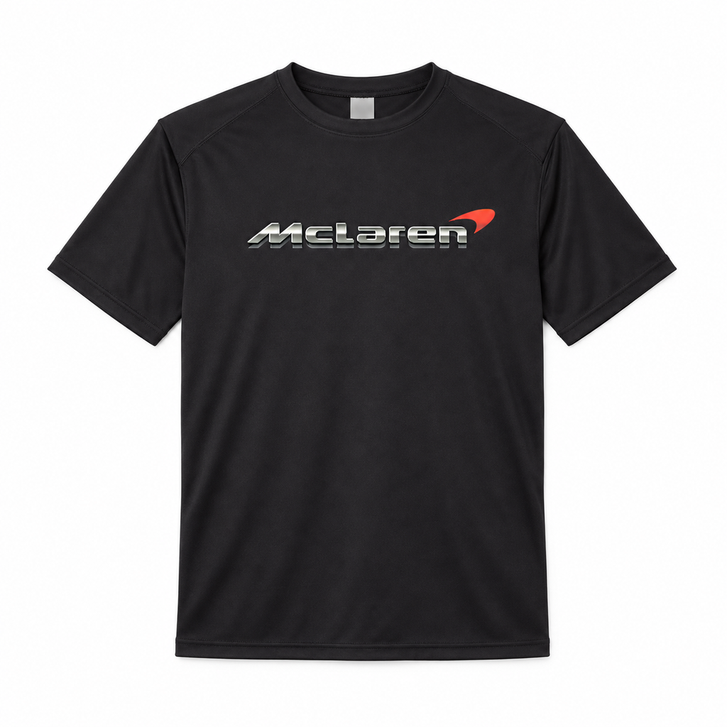 Men's Mclaren Polyester T-Shirt | Color: Black | Image 1