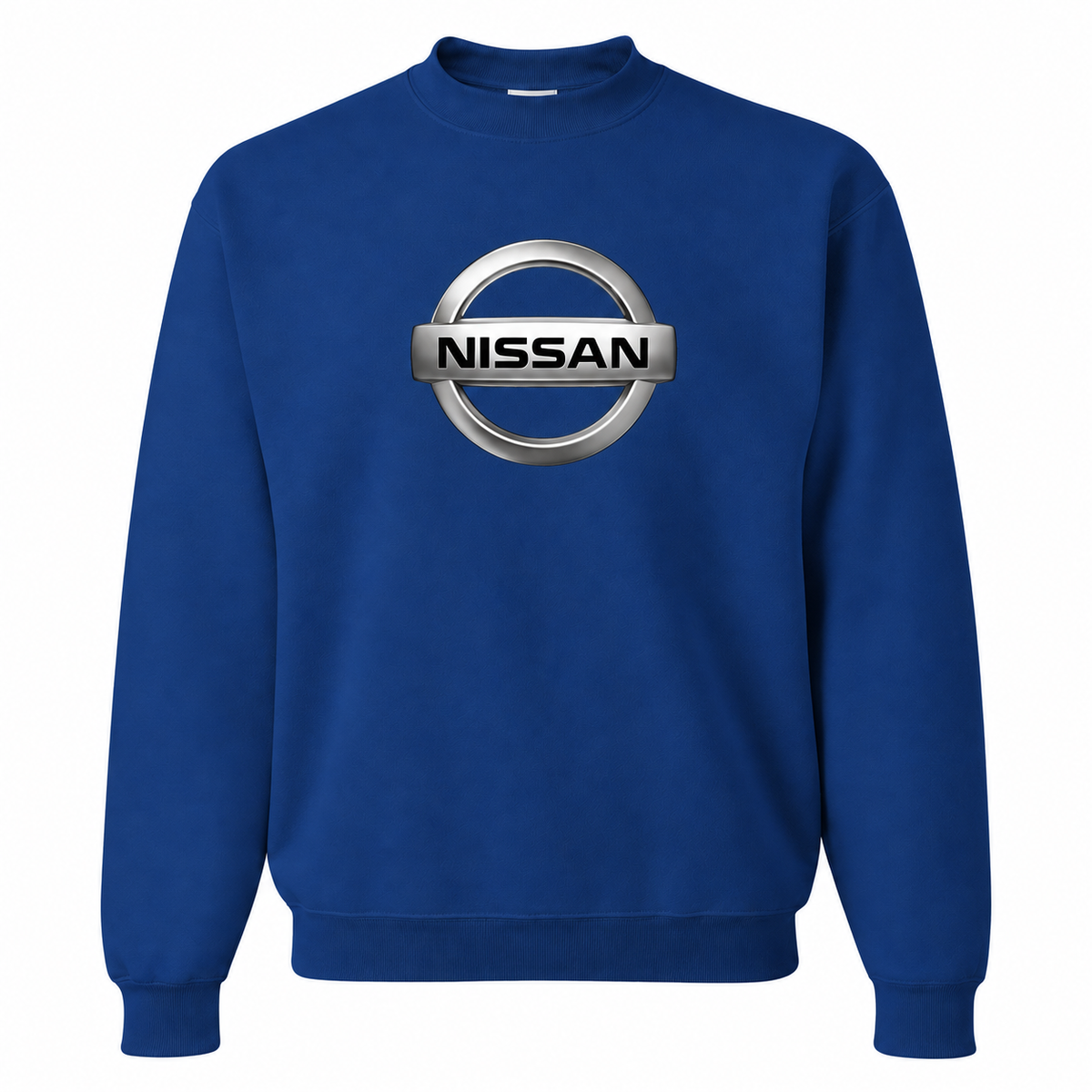 Men’s Nissan Car Crewneck Sweatshirt | Color: Blue | Front