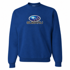 Men’s Subaru Car Crewneck Sweatshirt | Color: Blue | Front