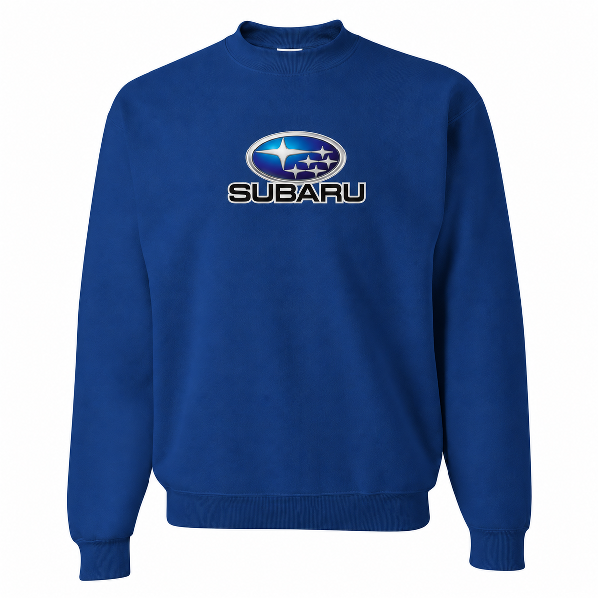 Men’s Subaru Car Crewneck Sweatshirt | Color: Blue | Front