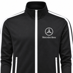 Men's Mercedes-Benz Luxury Car Dri-Fit TrackSuit | Color: Black | Image 3