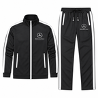 Men's Mercedes-Benz Luxury Car Dri-Fit TrackSuit | Color: Black | Image 5