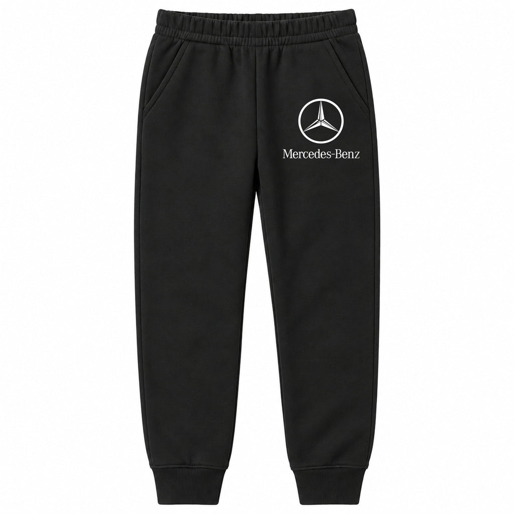 Mercedes-Benz Luxury youth jogger sweatpants in Black, Youth Large ages 10–12