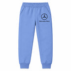 Mercedes-Benz Luxury youth jogger sweatpants in Carolina Blue, Youth Large ages 10–12