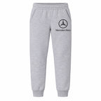 Mercedes-Benz Luxury youth jogger sweatpants in Grey, Youth Large ages 10–12