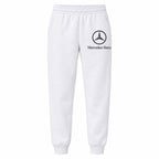 Mercedes-Benz Luxury youth jogger sweatpants in White, Youth Large ages 10–12
