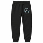 Mercedes-Benz New youth jogger sweatpants in Black, Youth Large ages 10–12