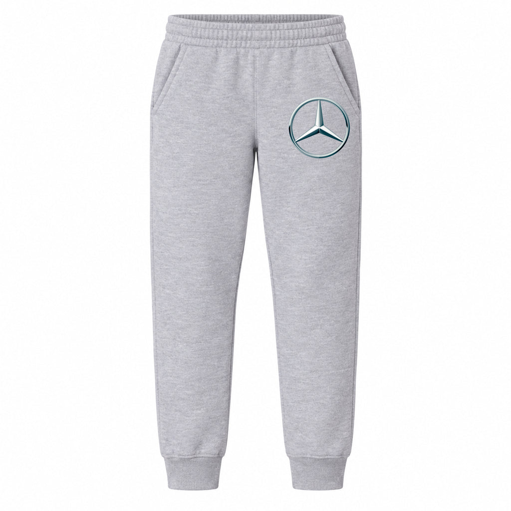 Mercedes-Benz New youth jogger sweatpants in Grey, Youth Large ages 10–12