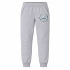 Mercedes-Benz New youth jogger sweatpants in Grey, Youth Large ages 10–12