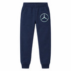 Mercedes-Benz New youth jogger sweatpants in Navy Blue, Youth Large ages 10–12