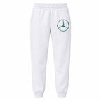 Mercedes-Benz New youth jogger sweatpants in White, Youth Large ages 10–12