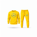 Men's Mercedes-Benz New Sweatshirt Joggers Set | Color: Yellow | Main