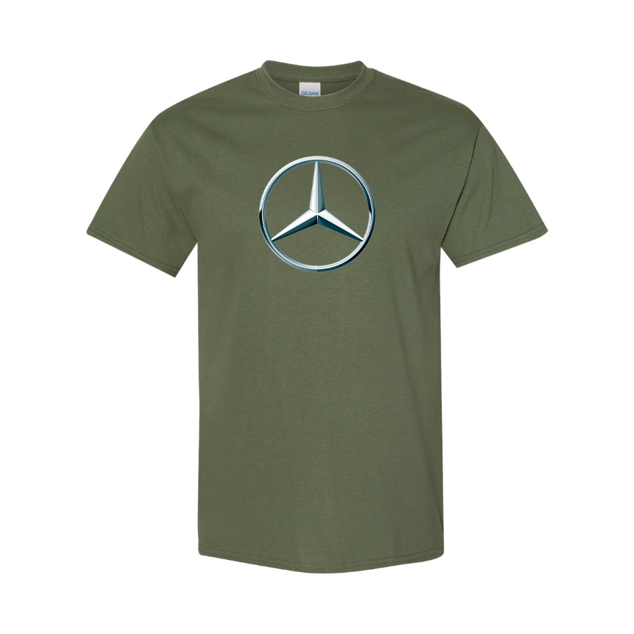 Mercedes-Benz New youth cotton T-shirt — Army Green
