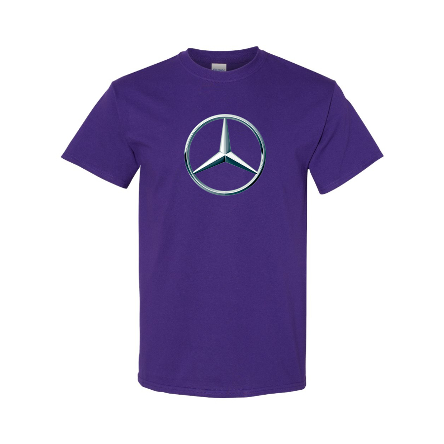 Mercedes-Benz New youth cotton T-shirt — Purple