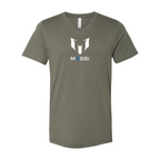 Men’s  Lionel Messi - BELLA + CANVAS - Jersey V-Neck Tee - 3005