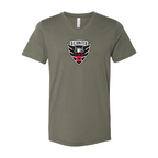 Men’s D.C. United FC - BELLA + CANVAS - Jersey V-Neck Tee - 3005