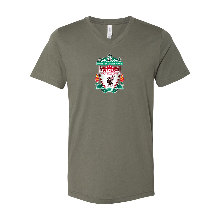 Men’s  Liverpool Football Club Est.1892 - BELLA + CANVAS - Jersey V-Neck Tee - 3005