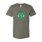 Men’s Sporting CP FC  - BELLA + CANVAS - Jersey V-Neck Tee - 3005