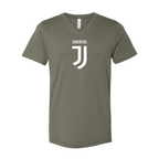 Men’s Juventus Soccer  - BELLA + CANVAS - Jersey V-Neck Tee - 3005
