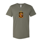 Men’s Spain National Soccer Team - BELLA + CANVAS - Jersey V-Neck Tee - 3005