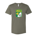 Men’s  Leon FC - BELLA + CANVAS - Jersey V-Neck Tee - 3005