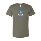 Men’s  Crystal Palace F.C - BELLA + CANVAS - Jersey V-Neck Tee - 3005
