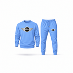 Men's Mini Cooper Sweatshirt Joggers Set | Color: Carolina Blue | Main