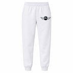 Mini Cooper youth jogger sweatpants in White, Youth Large ages 10–12