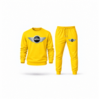 Men's Mini Cooper Sweatshirt Joggers Set | Color: Yellow | Main