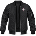 Mustang bomber jacket | Black | Front