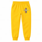 Mustang youth jogger sweatpants in Yellow, Youth Large ages 10–12