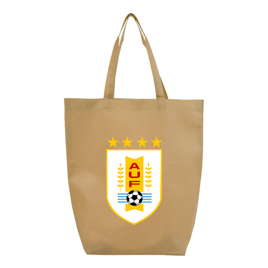 Uruguay National Soccer Team   Q-Tees - Non-Woven Gusset Bottom Tote - Q1251