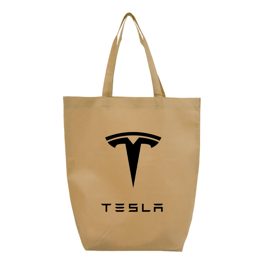 Tesla Car - Non-Woven Gusset Bottom Tote - Q1251