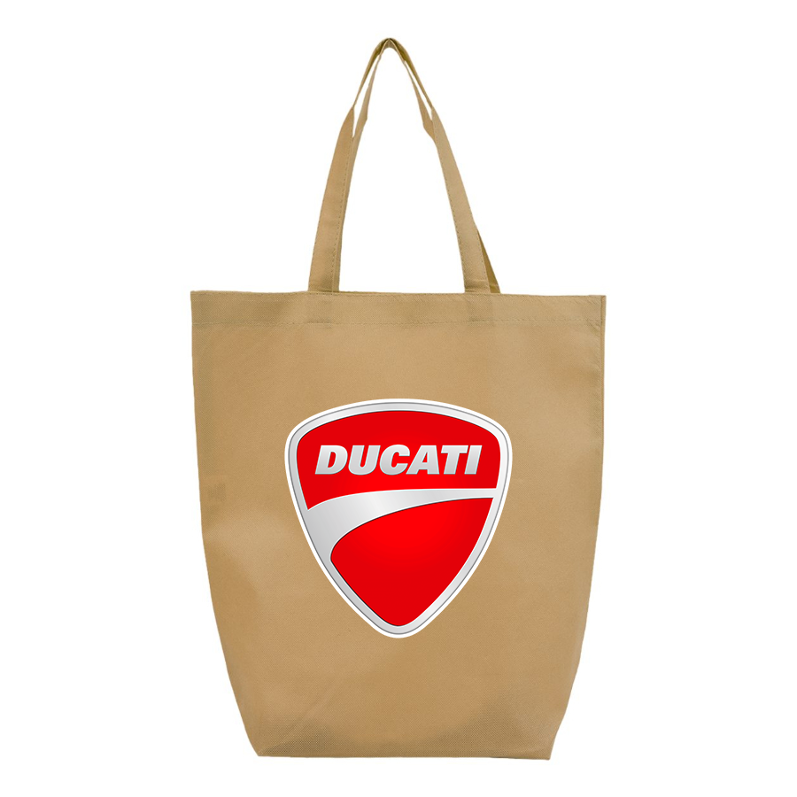 Ducati Motorcycle - Non-Woven Gusset Bottom Tote - Q1251