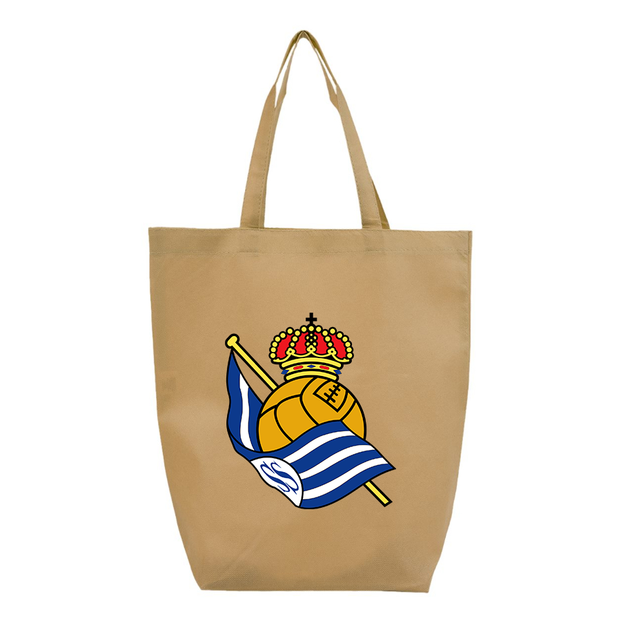 Real Sociedad FC  -  Q-Tees - Non-Woven Gusset Bottom Tote - Q1251