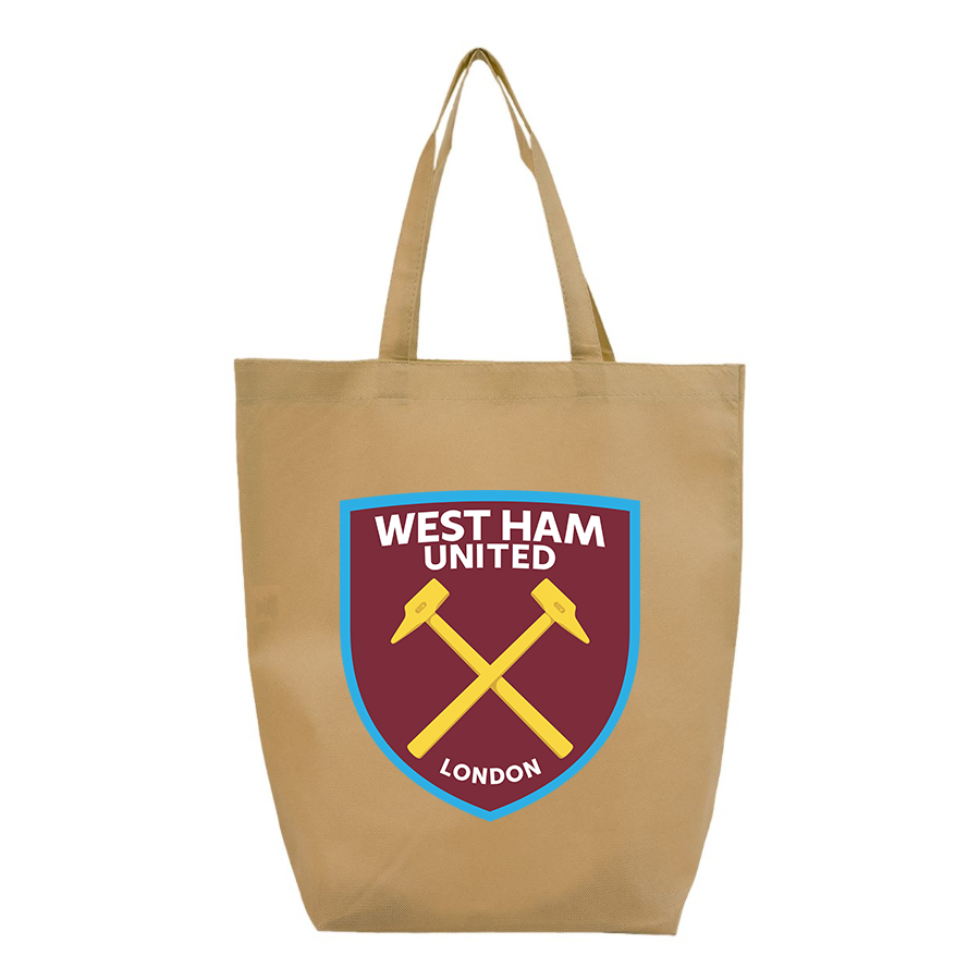 West Ham United FC  -  Q-Tees - Non-Woven Gusset Bottom Tote - Q1251