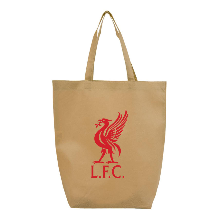 Liverpool L.F.C Soccer  - Q-Tees - Non-Woven Gusset Bottom Tote - Q1251