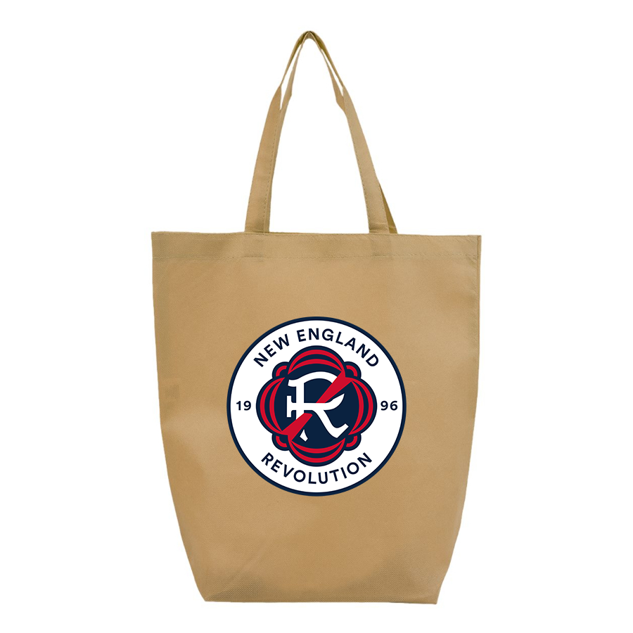 New England Revolution FC  - Q-Tees - Non-Woven Gusset Bottom Tote - Q1251