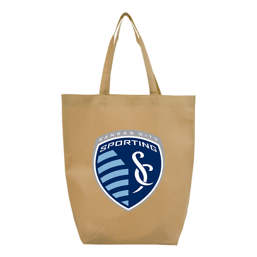Sporting Kansas City FC  -  Q-Tees - Non-Woven Gusset Bottom Tote - Q1251