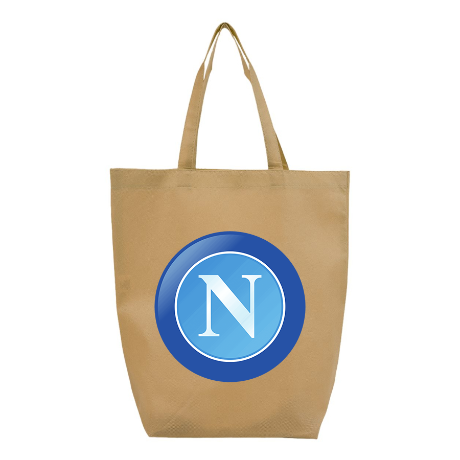 Napoli FC  - Q-Tees - Non-Woven Gusset Bottom Tote - Q1251