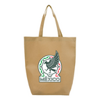 Mexico Soccer - Q-Tees - Non-Woven Gusset Bottom Tote - Q1251