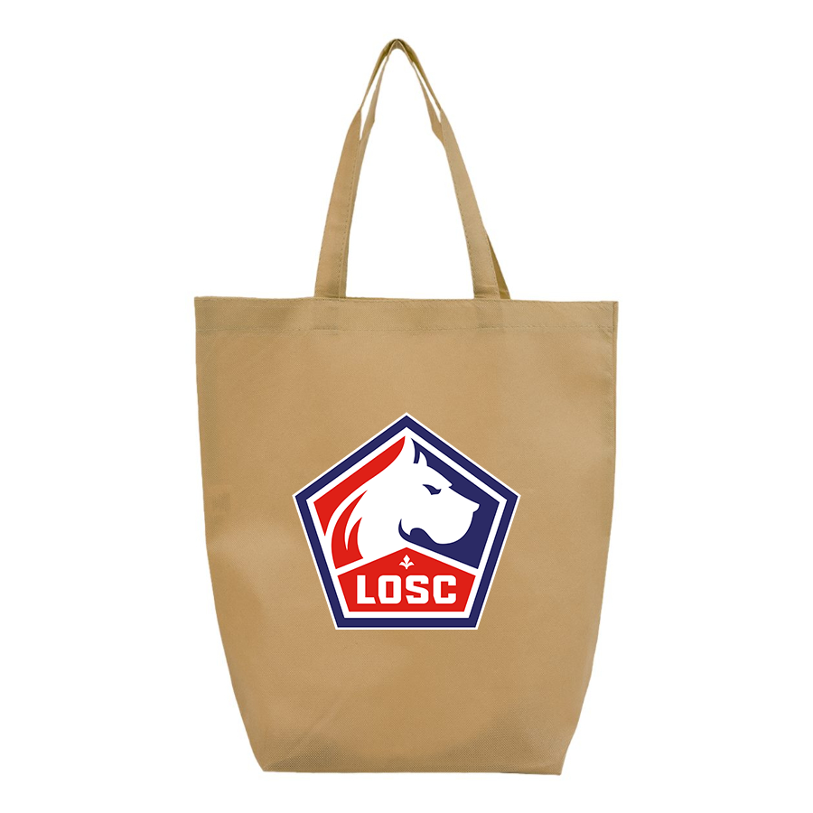 Lille Olympique FC - Q-Tees - Non-Woven Gusset Bottom Tote - Q1251