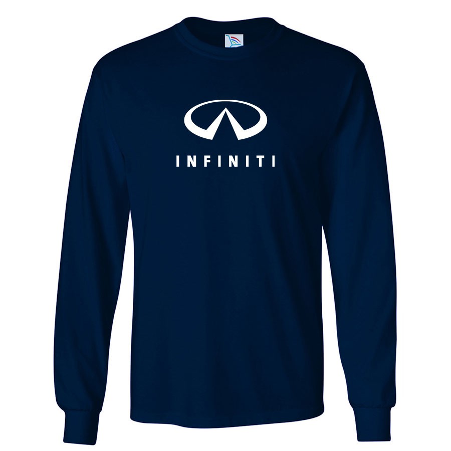 Men’s Infiniti Luxury Car Long Sleeve T-Shirt