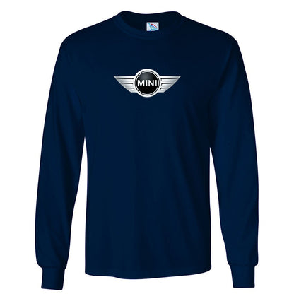 Men’s Mini Cooper Car Long Sleeve T-Shirt