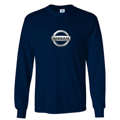 Youth Kids Nissan Motorsport Car Long Sleeve T-Shirt