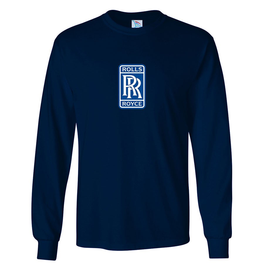 Youth Kids Rolls Royce Motorsport Car Long Sleeve T-Shirt