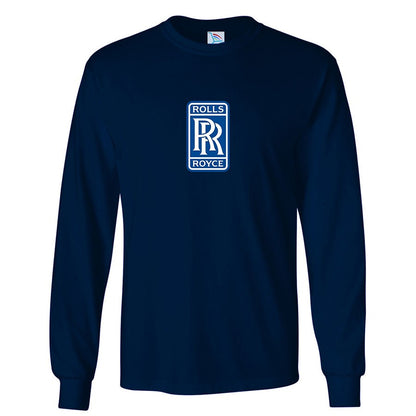 Youth Kids Rolls Royce Motorsport Car Long Sleeve T-Shirt