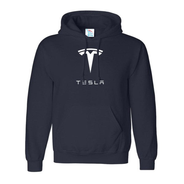Men’s Tesla Motorsports Car Pullover Hoodie