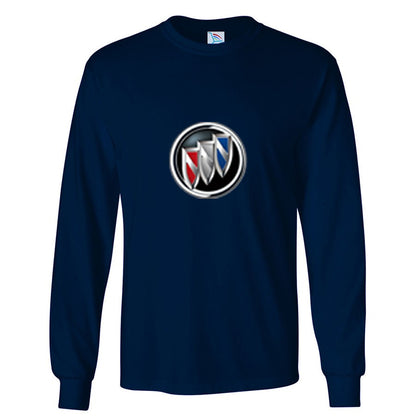 Youth Kids Buick Motorsports Car Long Sleeve T-Shirt